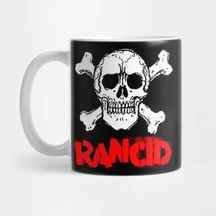 skull red type both Mug